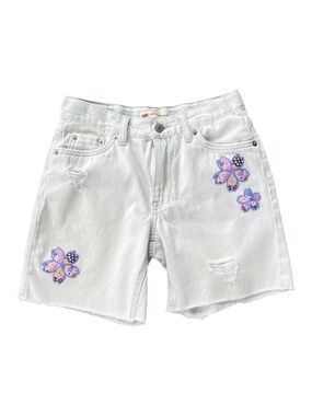 Levi’s Low Pitch Midi Shorts – Girls’ Size 14